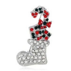 3 for $20 🛍 Christmas Stocking brooch